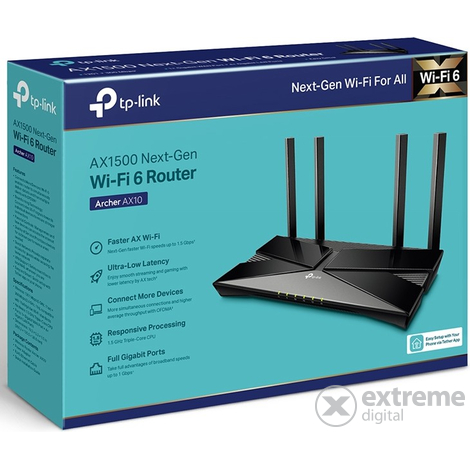 TP-Link AX10 AX1500 Wi-Fi 6 Router