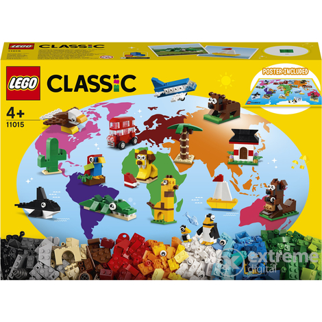 LEGO® Classic 11015 A világ körül