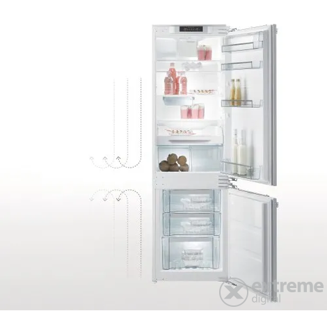 Gorenje NRKI4182P1 ugradbeni No Frost hladnjak s donjim zamrzivačem