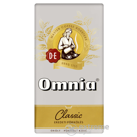 Douwe Egberts Omnia Classic őrölt/pörkölt kávé, 250g