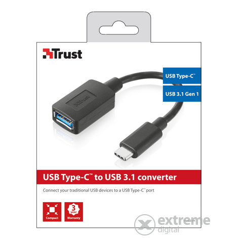Zaupajte adapterju USB-C / USB3.0