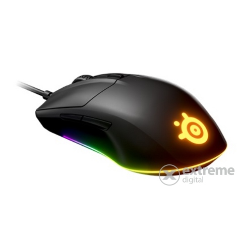 SteelSeries Rival 3 optická gamer myš, čierna - [otvorená]
