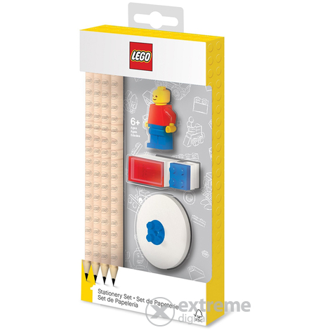 IQ LEGO Bleistift-Set mit Figur