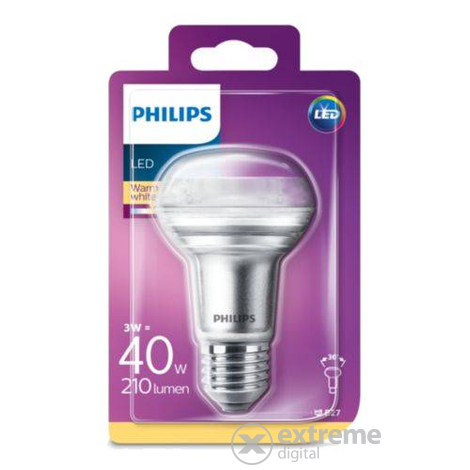 Philips spot LED izzó, CLA 40W R63 E27 WW 36D ND RF 1BC/6