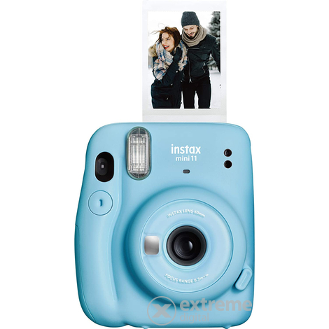 Fujifilm Instax Mini 11 analógový fotoaparát, Sky Blue - [otvorený]