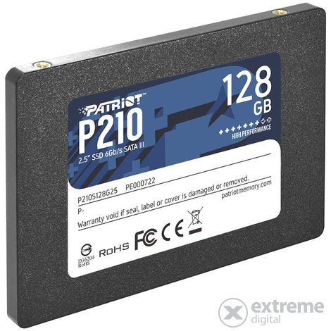 Patriot P210 SATA3 128GB interne SSD