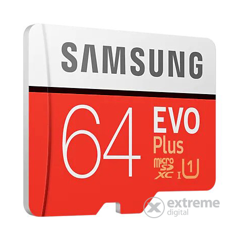 Samsung EVO Plus microSDXC Speicherkarte, 64GB