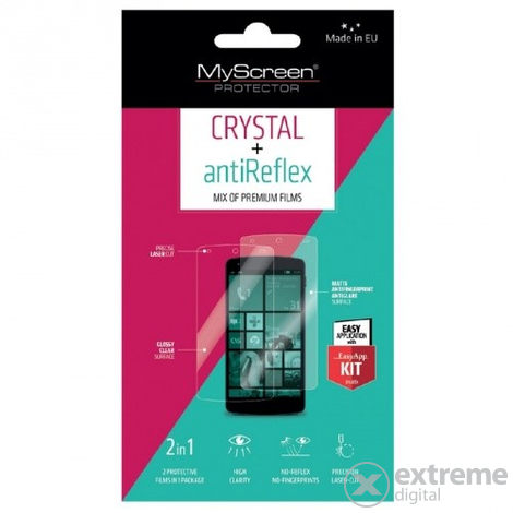 Myscreen zaštitna folija sa krpicom Sony Xperia M2 D2305, crystal-antireflex (GP-43205)