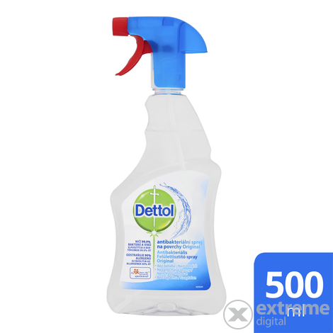 Dettol Original antibakteriális felülettisztító spray, 500 ml