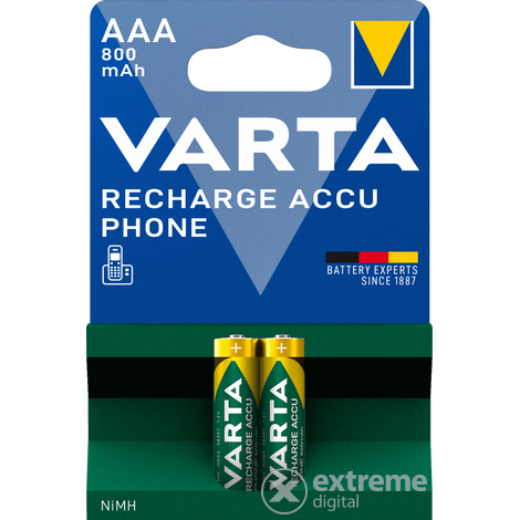 Varta Cordless Phone AAA mikro 800mAh punjive baterije, 2kom.
