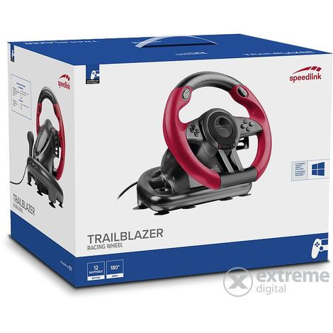 Speedlink Trailblazer SL-450500-BK Racing Wheel for PS4/Xbox One/PS3/PC volan, crna