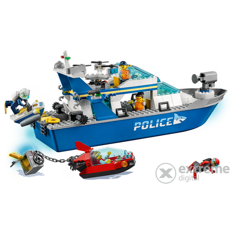 LEGO®  City Police 60277 Polizeiboot