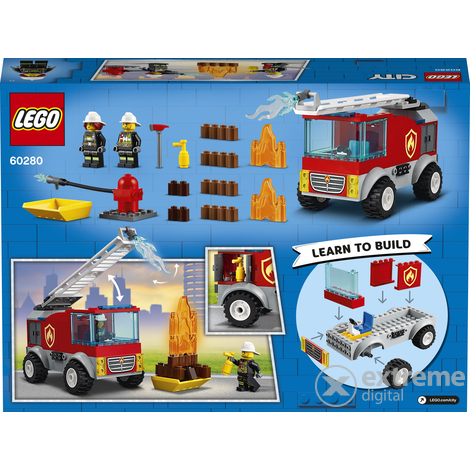 LEGO®  City Fire - Пожарна кола със стълба 60280