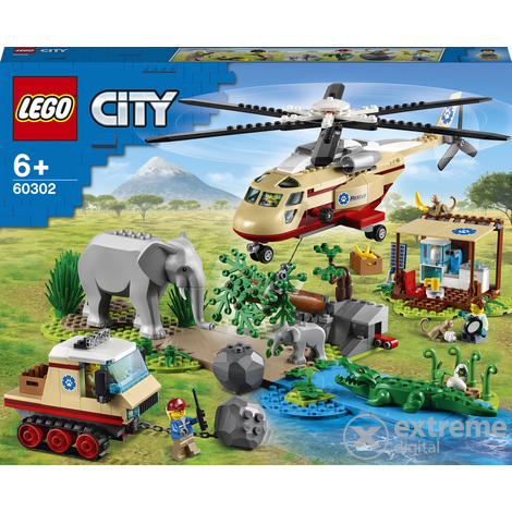 LEGO® City Wildlife 60302 Vadvilági mentési művelet