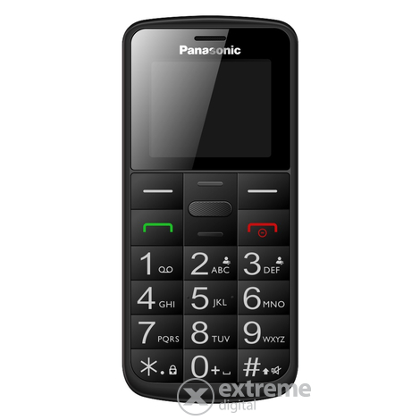Panasonic KX-TU110EXB mobilni telefon, crni