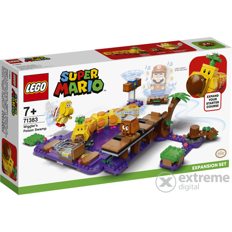 LEGO® Super Mario™ 71383 Wiggler Mérgező mocsara kiegészítő szett