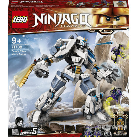 LEGO® Ninjago™ 71738 Zane mechanikus Titánjának csatája