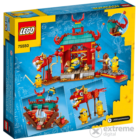 LEGO® Minions 75550 Minions Kung Fu Tempel