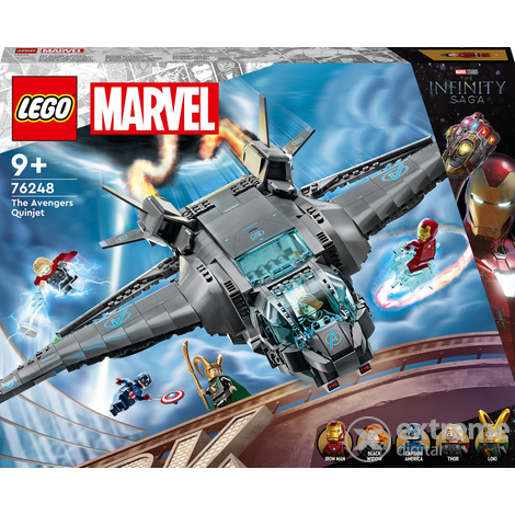 LEGO® Super Heroes 76248 A Bosszúállók Quinjetje, 795 darabos