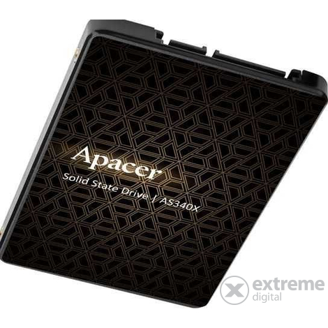 Apacer SSD 480GB - AP480GAS340XC-1 Panther (AS340X Series, SATA3, Lesen: 550 MB/s, Schreiben: 520 MB/s)