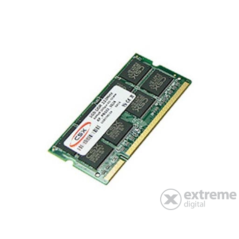 RAM CSX ALPHA Notebook 2GB DDR2 (800Mhz, 128x8) SODIMM memorija