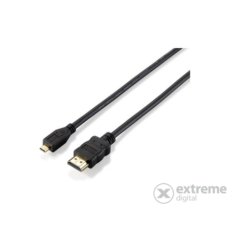Equip 119308 HDMI - MicroHDMI Kabel1.4, männlich/männlich, 2m