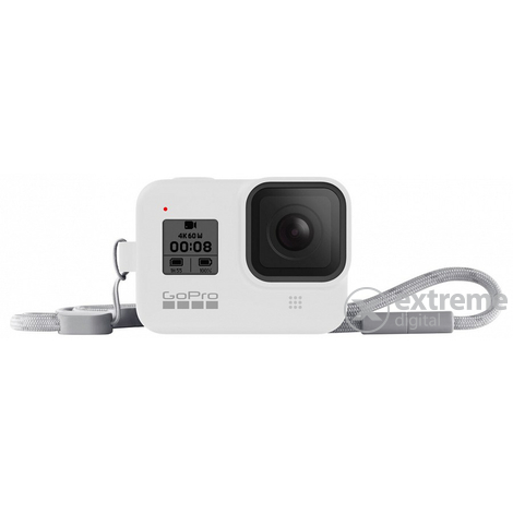 GoPro Sleeve + Lanyard (HERO8 Black) White Hot (AJSST-002)
