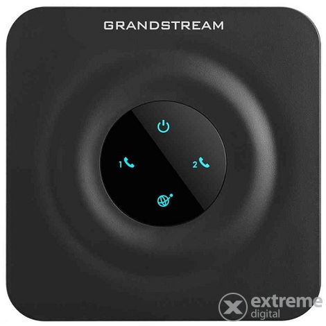 Grandstream HandyTone HT802 2 FXS+1LAN portos analóg telefon adapter