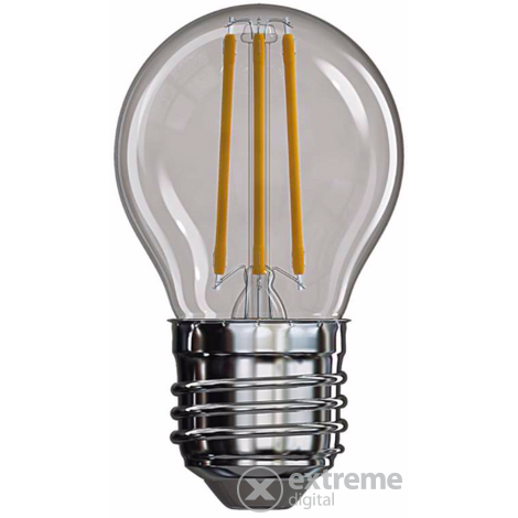 Emos LED izzó filament kisgömb A++, E27, 4W, NW (Z74241)