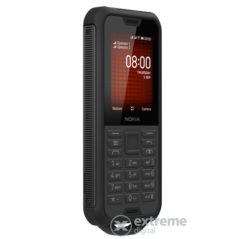 Nokia 800 TOUGH 4GB Dual SIM mobilni telefon, crni