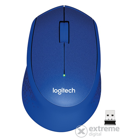 Logitech M330 Silent Plus bežični miš, plava
