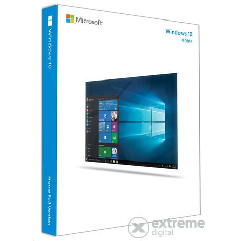 Microsoft Windows 10 Home 64-bit ENG 1 Felhasználó Oem 1pack operációs rendszer szoftver /KW9-00139/