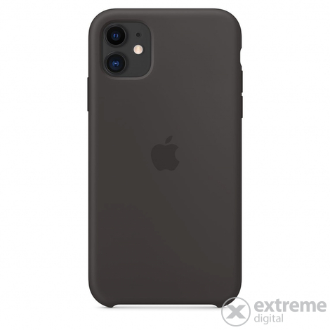 Apple iPhone 11 silikonska navlaka, crna (mwvu2zm/a)