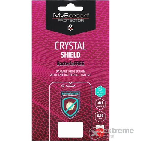 Myscreen CRYSTAL BacteriaFREE zaštitna folija za Samsung Galaxy A52 4G (SM-A525F), prozirna