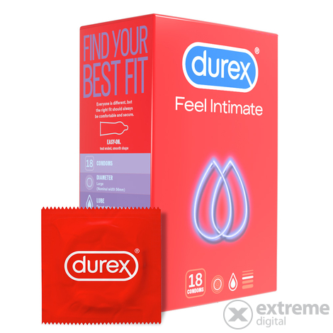 Kondom Durex Feel Intimate, 18 kos.