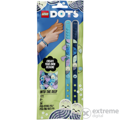 LEGO® DOTS 41942 Mélység titka karkötők kiegészítőkkel