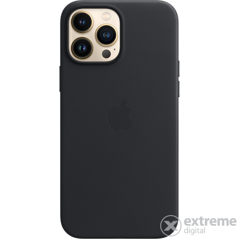 Apple MagSafe bőr tok iPhone 13 Pro Max készülékhez, éjfekete (MM1R3ZM/A)