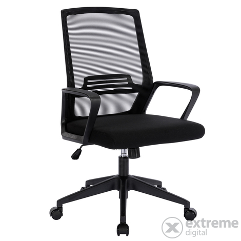 Crocus Superstar Mesh ergonomska uredska stolica, crna