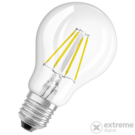 Ledvance Osram LED bulb gömb izzó, E27, 4W (40W), 470 lm, meleg fehér (2700K)