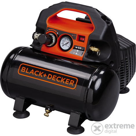 Black&Decker BD 55/6 Kompressor, 6 l, 0.5 LE, 8 bar