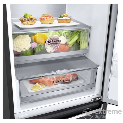 LG GBB72MCVGN hladnjak s donjim zamrzivačem,crni