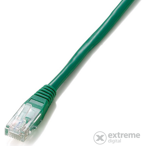 Equip 825447 UTP patch kábel, CAT5e, 0,5m zöld