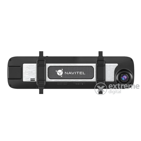 Avto kamera Navitel MR450 DVR, GPS, Night Vision, FullHD, 5,5" zaslon, 160°, 100°, G senzor, Auto Start, Črna