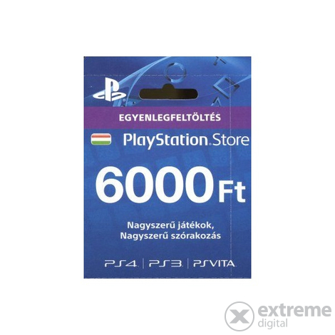 Playstation Network Card - 6000Ft (PS3,PSV)