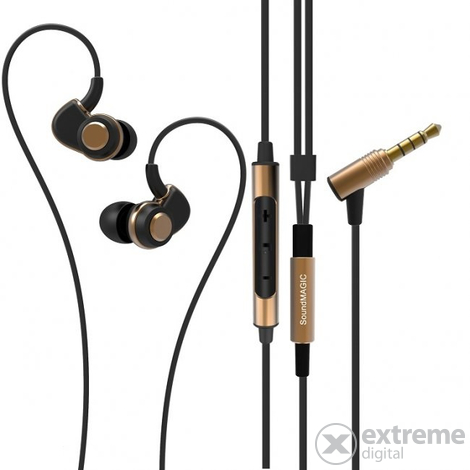 SoundMAGIC PL30+C In-Ear fülhallgató Fekete-Arany