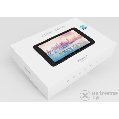 WayteQ xTAB-8Q GPS tablet, fehér (Android) + Sygic Teljes-Európa térképszoftver