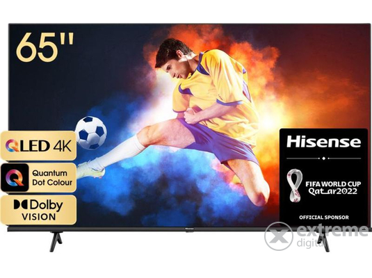 Hisense 65E7HQ Smart QLED Televízió, 164 cm, 4K, Ultra HD - [újszerű]