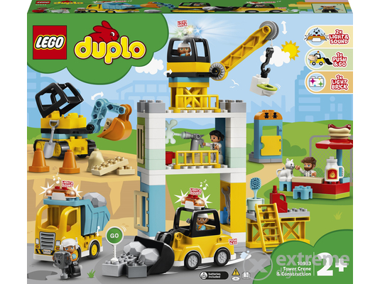 LEGO® DUPLO® Town 10933 Toronydaru és építkezés