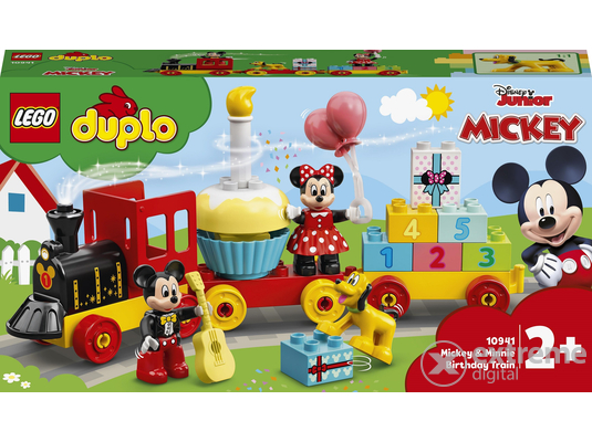 LEGO® DUPLO Disney™ 10941 Mickey & Minnie születésnapi vonata