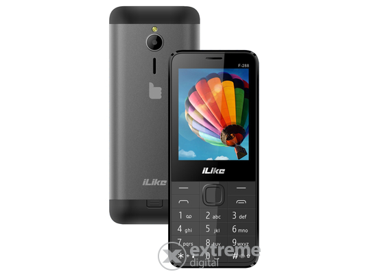 ILike F-288 Dual SIM kártyafüggetlen mobiltelefon, szürke